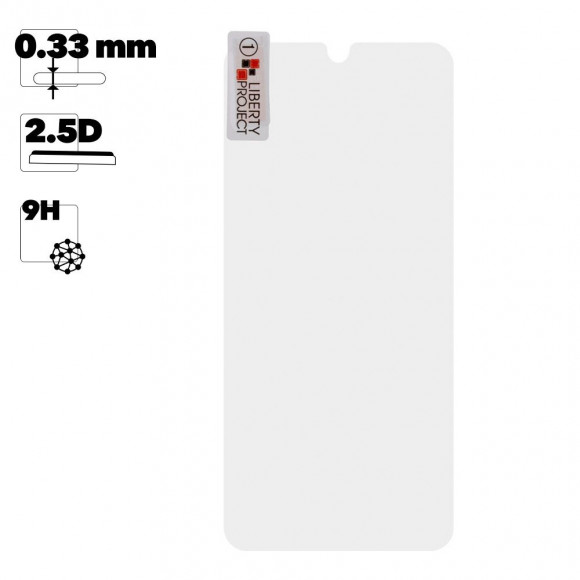 Защитное стекло "LP" для Xiaomi CC9e Tempered Glass 0.33 мм, 2.5D 9H (ударопрочное)