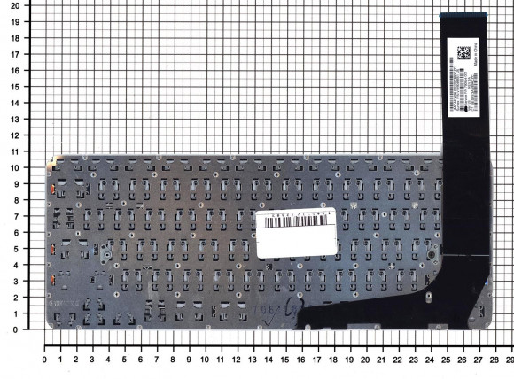 Клавиатура для ноутбука HP ChromeBook 14 G3, G4, 14-2000, 14-ak, 14-q, черная