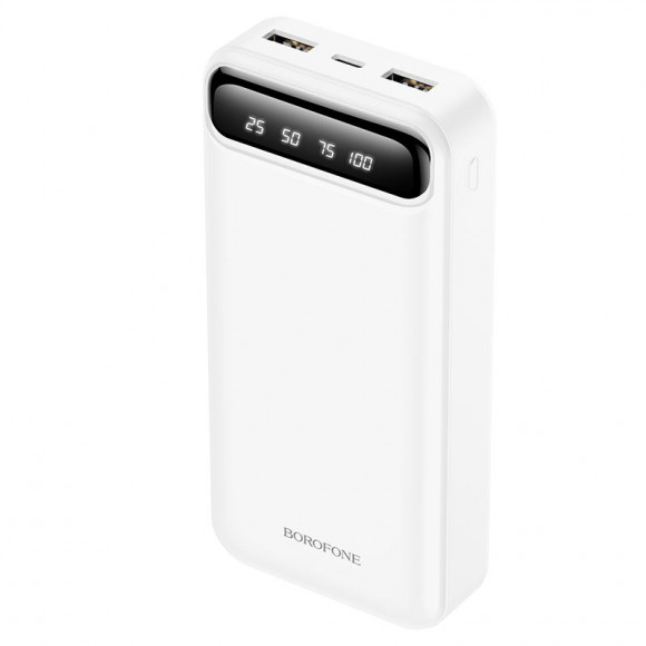 Портативное зарядное устройство (Power Bank) BOROFONE BJ14A Freeway (20000mAh) (белый)