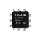 Сетевой контроллер RTL8201BL QFP-48 с разбора