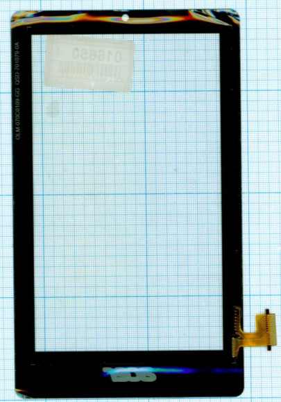 Сенсорное стекло (тачскрин) для Acer Iconia One 7 (B1-740), черное