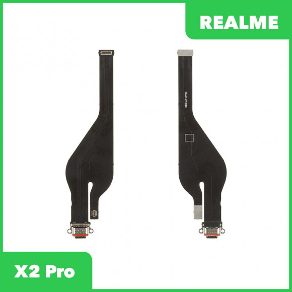 Системный разъем (разъем зарядки) для Realme X2 Pro (RMX1931), микрофон
