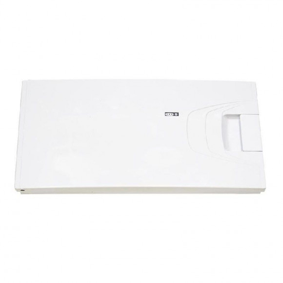 Крышка морозильной камеры Ariston, Indesit, Stinol лицевая часть дверки НТО 859990, белая, 266x519мм, 856014