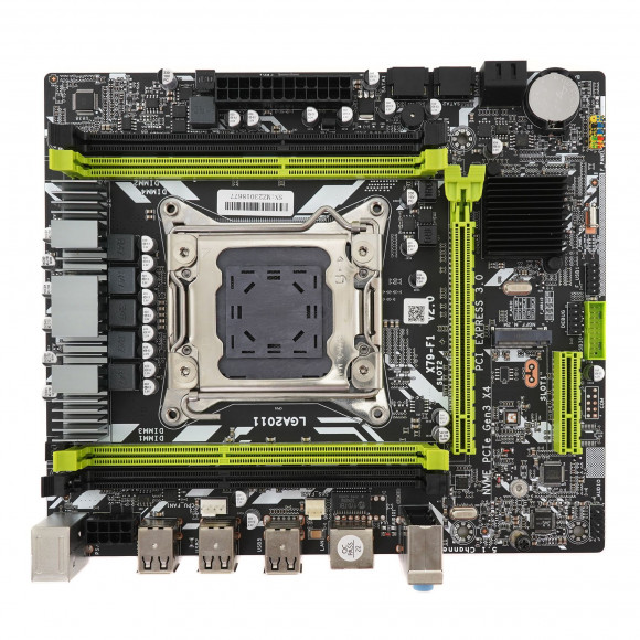 Материнская плата Azerty LGA2011 X79-F1 1xM.2 Micro-ATX OEM Материнская плата Azerty LGA2011 X79-F1 1xM.2 Micro-ATX OEM