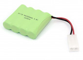 Аккумулятор Ni-Cd 4.8V 1800 mAh AA Flatpack разъем KET-2P Аккумулятор Ni-Cd 4.8V 1800 mAh AA Flatpack разъем KET-2P