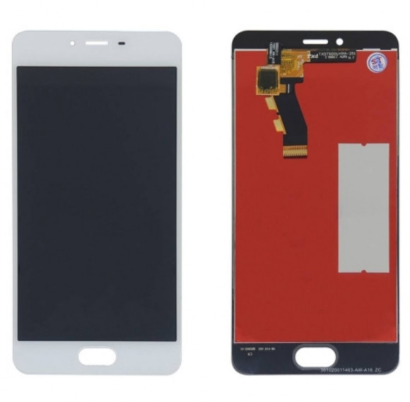 Дисплей Meizu M3s, M3s Mini+тачскрин (белый)