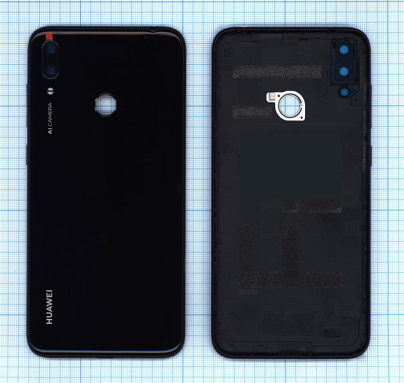 Задняя крышка корпуса для Huawei Y7 2019, черная