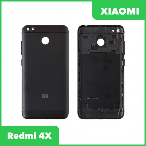 Задняя крышка корпуса для Xiaomi Redmi 4X, черная