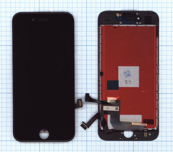 Дисплей Amperin для Apple iPhone 7 в сборе с тачскрином (IPS) черный Дисплей Amperin для Apple iPhone 7 в сборе с тачскрином (IPS) черный