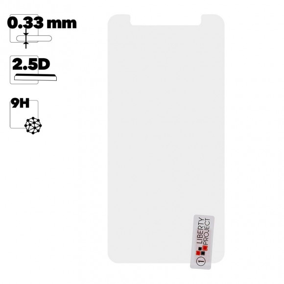 Защитное стекло "LP" для Asus ZenFone Live L2 (ZA550KL) Tempered Glass 0.33 мм, 2.5D, 9H (ударопрочное)