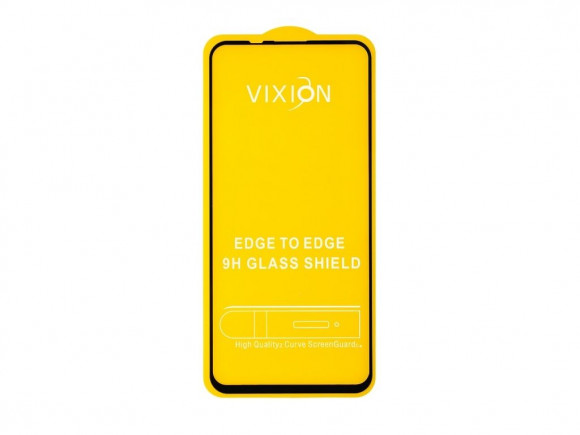 Защитное стекло 6D для Huawei Honor 20, черный (Vixion)