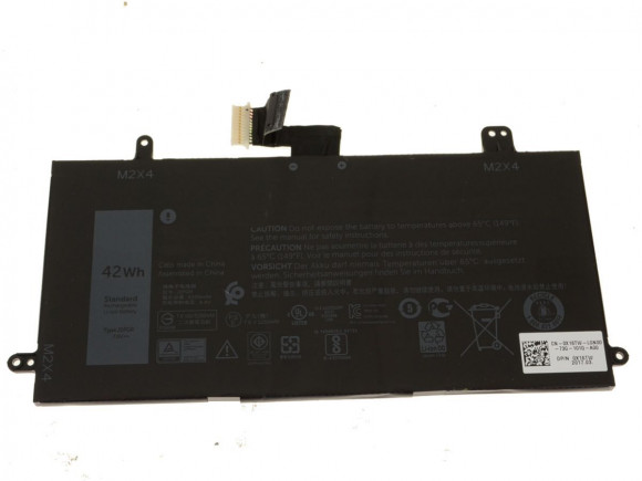 Аккумулятор (батарея) J0PGR для ноутбука Dell Latitude Latitude 5285, 5290, 5289 (J0PGR), 42Wh, 5500мАч, 7.6В
