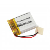Аккумулятор 3.7v 300mAh 25x20x4 мм (2 pin)