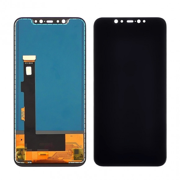 Дисплей Xiaomi Mi 8 (M1803E1A)+тачскрин (черный) ориг 100% Super AMOLED