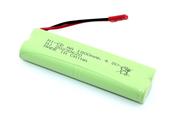 Аккумулятор Ni-Cd 4.8V 1800 mAh AA Twinstick разъем JST