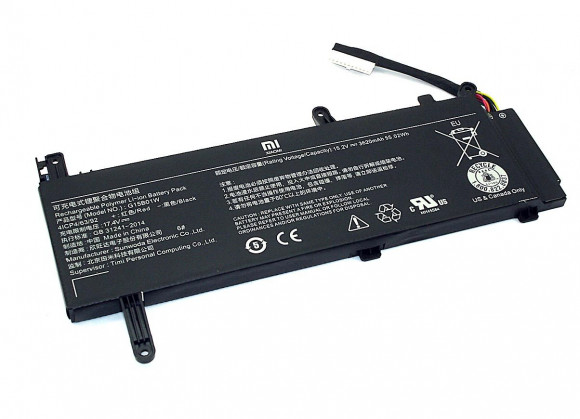 Аккумулятор (батарея) G15B01W для ноутбука Xiaomi Gaming Laptop 7300HQ, 15.2В, 3620мАч (оригинал)