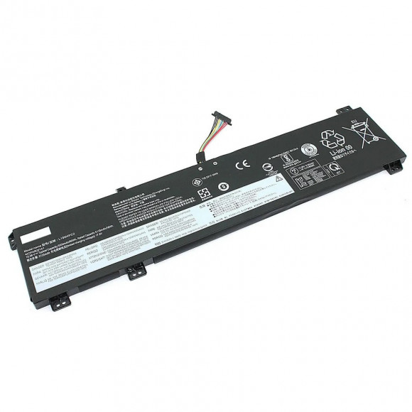 Аккумулятор для Lenovo (L19M4PC2, L19C4PC2) Legion 5-17IMH05H, 80Wh, 5350mAh, 15.36V, long