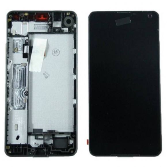 Дисплей Microsoft 650, 650 Dual (RM-1152, RM-1154)+тачскрин (черный) AA