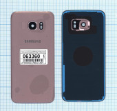 Задняя крышка корпуса для Samsung Galaxy S7 Edge (G935F), розовая Задняя крышка корпуса для Samsung Galaxy S7 Edge (G935F), розовая