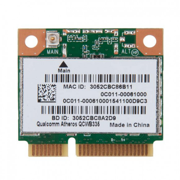 Модуль WiFi QCWB335 802.11B/G/N WLAN+BT4.0 (с разбора)