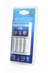 Зарядное устройство для аккумуляторов (элементов питания) Panasonic eneloop K-KJ51MCC40E Basic Charger + 4АА, 1900мАч BL1 Зарядное устройство для аккумуляторов (элементов питания) Panasonic eneloop K-KJ51MCC40E Basic Charger + 4АА, 1900мАч BL1