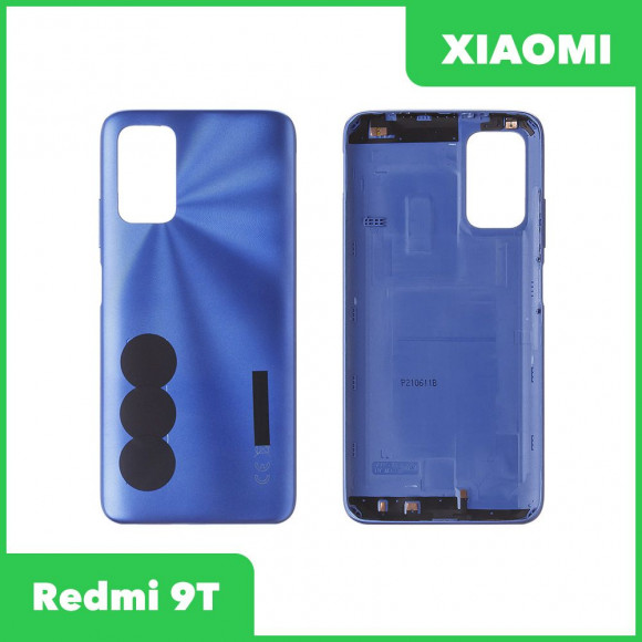 Задняя крышка для Xiaomi Redmi 9T (синий)