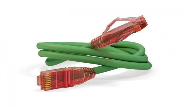 PC-LPM-UTP-RJ45-RJ45-C5e-0.15M-LSZH-GN Патч-корд U/UTP, Cat.5e, LSZH, 0.15 м, зеленый Hyperline