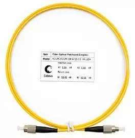 Шнур оптический simplex Cabeus FOP(s)-9-FC-FC-1, 5m