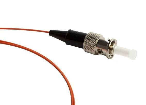 FPT-B9-50-ST/PR-1M-LSZH-OR Пигтейл волоконно-оптический MM 50/125 (OM2), ST, 1 м, LSZH Hyperline