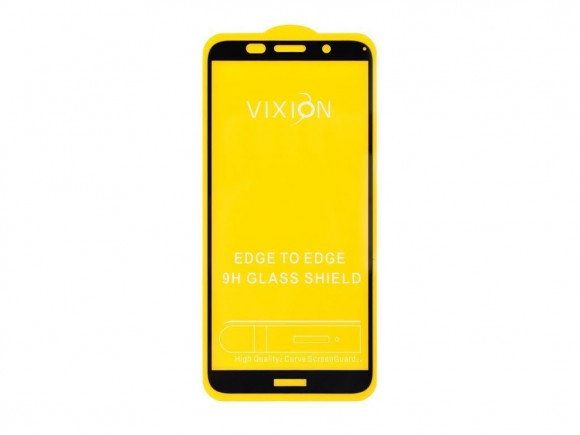Защитное стекло 6D для Huawei Honor 7A, черный (Vixion)