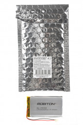 Аккумуляторная батарея Li-Pol 5x43x68мм, 3.7В, 1600мАч, 2pin Аккумуляторная батарея Li-Pol 5x43x68мм, 3.7В, 1600мАч, 2pin