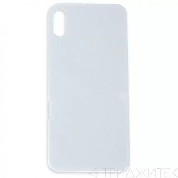Задняя крышка корпуса для Apple iPhone X, белая (оригинал)