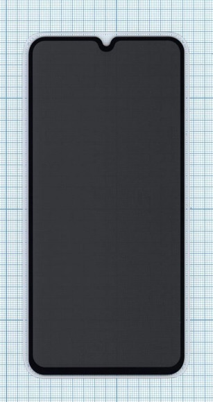 Защитное стекло Privacy "Анти-шпион" для Samsung Galaxy M21 (M215F)