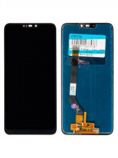 Дисплей для Huawei Honor 8C в сборе с тачскрином, черный (refurbished оригинал lcd)