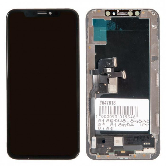 Модуль для Apple iPhone XS (OLED) (AAA), черный