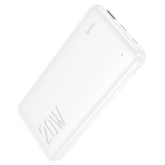 Портативное зарядное устройство (Power Bank) HOCO J87 Tacker 10000mAh PD20W+QC3.0 (белый)