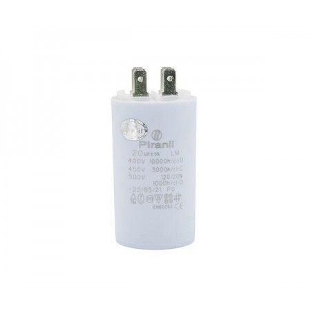 Конденсатор CBB60 20мкФ 450V (4 клеммы, крепление болтом) 304006