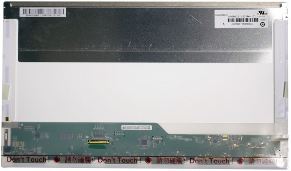 Матрица N164HGE-L12, 16.4", 1920x1080, 40 pin, LED, Normal, матовая, без креплений