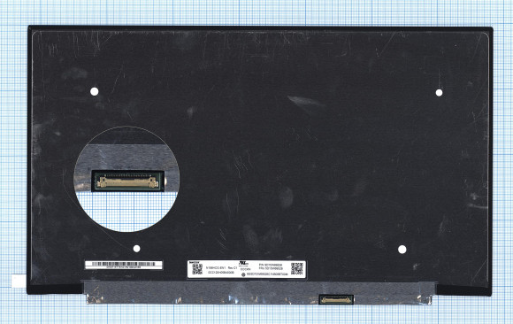 Матрица N156HCG-EN1, 15.6", 1920x1080, 30 pin, LED, Slim, матовая, без креплений
