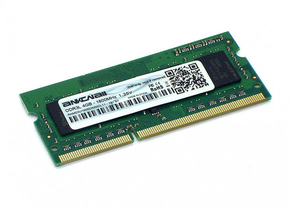 Модуль памяти Ankowall SODIMM DDR3L 4Gb 1600 1.35V