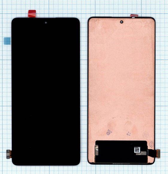 Дисплей для Xiaomi Mi 11T,  Mi 11T Pro в сборе с тачскрином (original lcd) черный