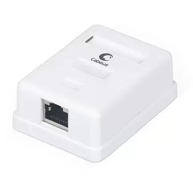 Розетка компьютерная RJ-45(8P8C) Cabeus WS-8P8C-Cat.6-SH-1