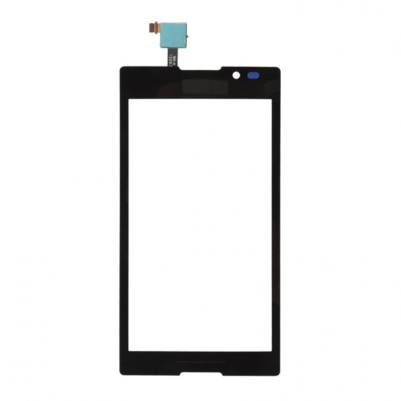Сенсорное стекло (тачскрин) для Sony Xperia C (C2304), черный