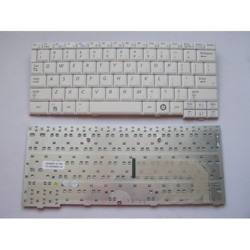 Клавиатура для ноутбука SAMSUNG N120 NP-120 N510 белая РУССКАЯ РАСКЛАДКА