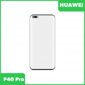 Стекло для переклейки дисплея Huawei P40 Pro (ELS-NX9), черный Стекло для переклейки дисплея Huawei P40 Pro (ELS-NX9), черный