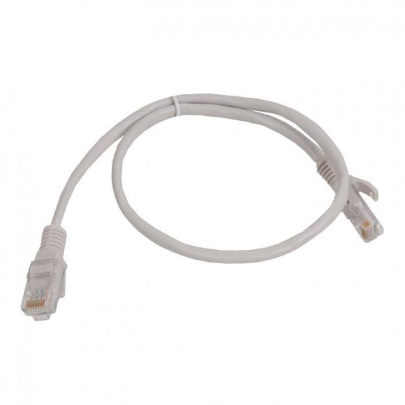 Патч-корд UTP Cablexpert PP12-0.5m кат.5e, 0.5м, литой, многожильный (серый)