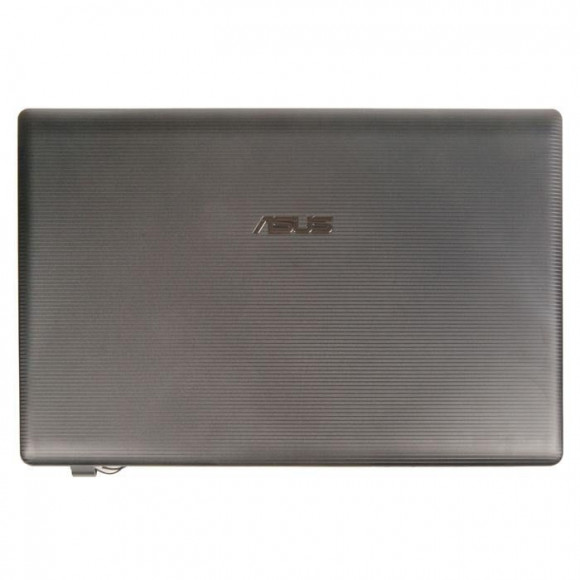 Крышка экрана (матрицы) Asus X75A, X75V, X75D, X75S, A75A, A75V, A75D, F75A, F75V, K75A, K75V, K75D пластик чёрная новая отсутствует заглушка (ухо) ле