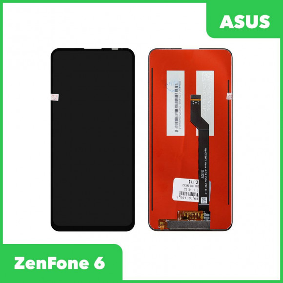 Модуль (матрица и тачскрин в сборе) для Asus ZenFone 6 (ZS630KL), черный