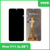LCD дисплей для Vivo Y11 в сборе с тачскрином (черный) Premium Quality
