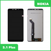 LCD дисплей для Nokia 3.1 Plus (TA-1104) в сборе с тачскрином (черный) Premium Quality LCD дисплей для Nokia 3.1 Plus (TA-1104) в сборе с тачскрином (черный) Premium Quality